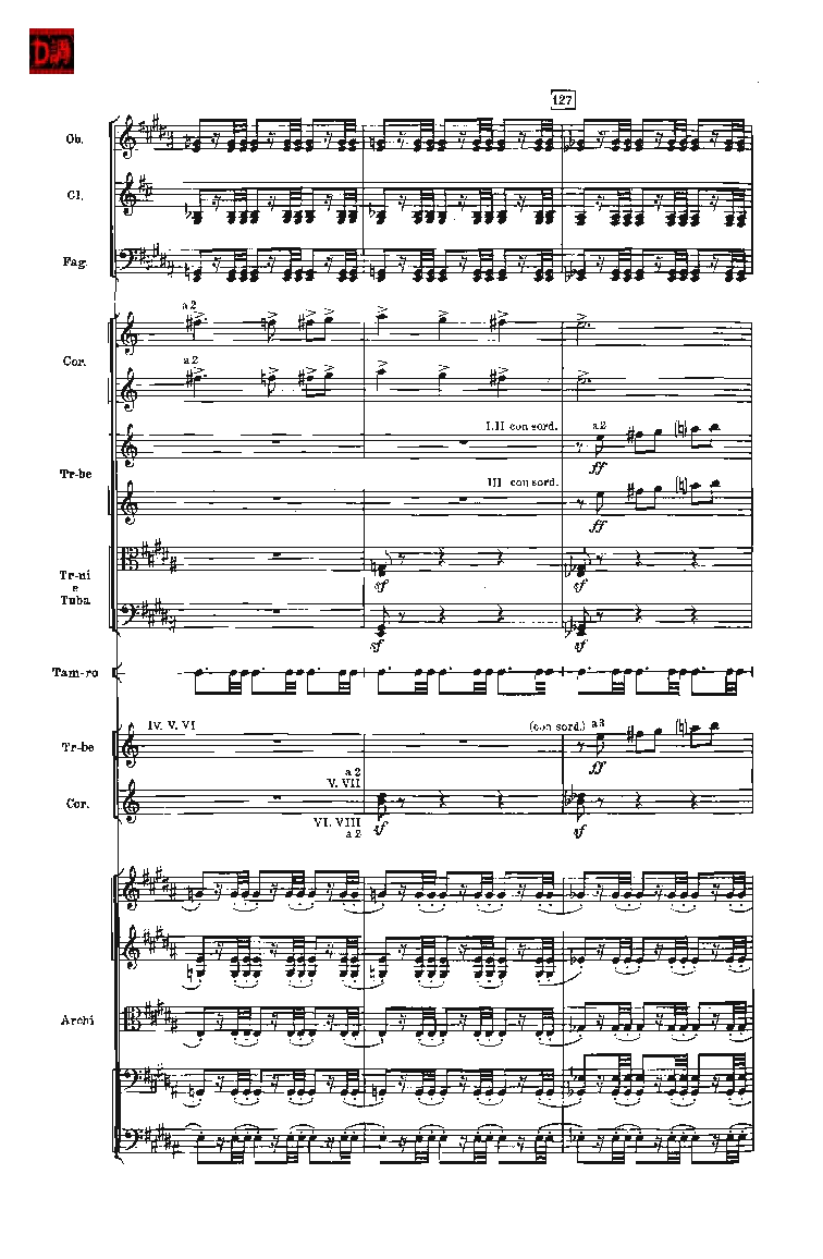肖斯塔科维奇第七交响曲&ldquo;列宁格勒&rdquo;单开版总谱_一万首著名钢琴曲谱哈农贝多芬合集视频教学电子版高清无水印可打印_08名曲总谱合集