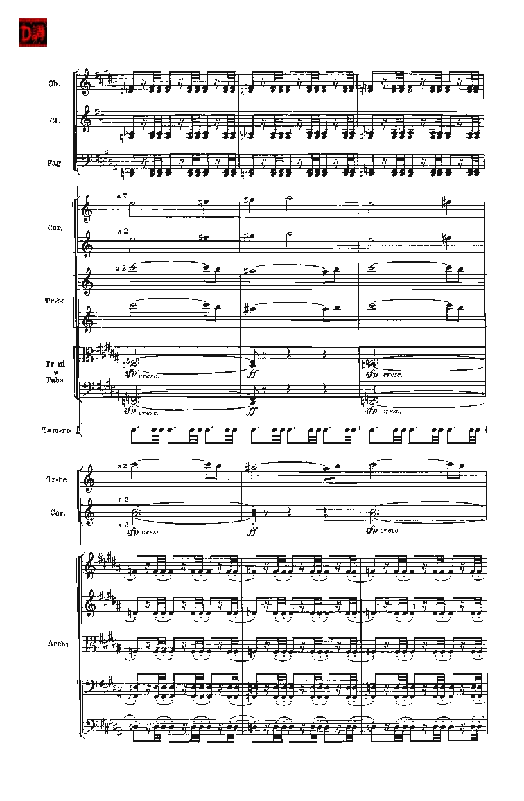肖斯塔科维奇第七交响曲&ldquo;列宁格勒&rdquo;单开版总谱_一万首著名钢琴曲谱哈农贝多芬合集视频教学电子版高清无水印可打印_08名曲总谱合集