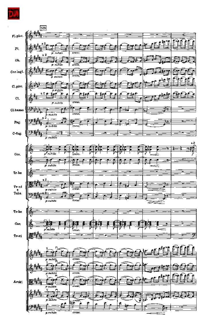 肖斯塔科维奇第七交响曲&ldquo;列宁格勒&rdquo;单开版总谱_一万首著名钢琴曲谱哈农贝多芬合集视频教学电子版高清无水印可打印_08名曲总谱合集