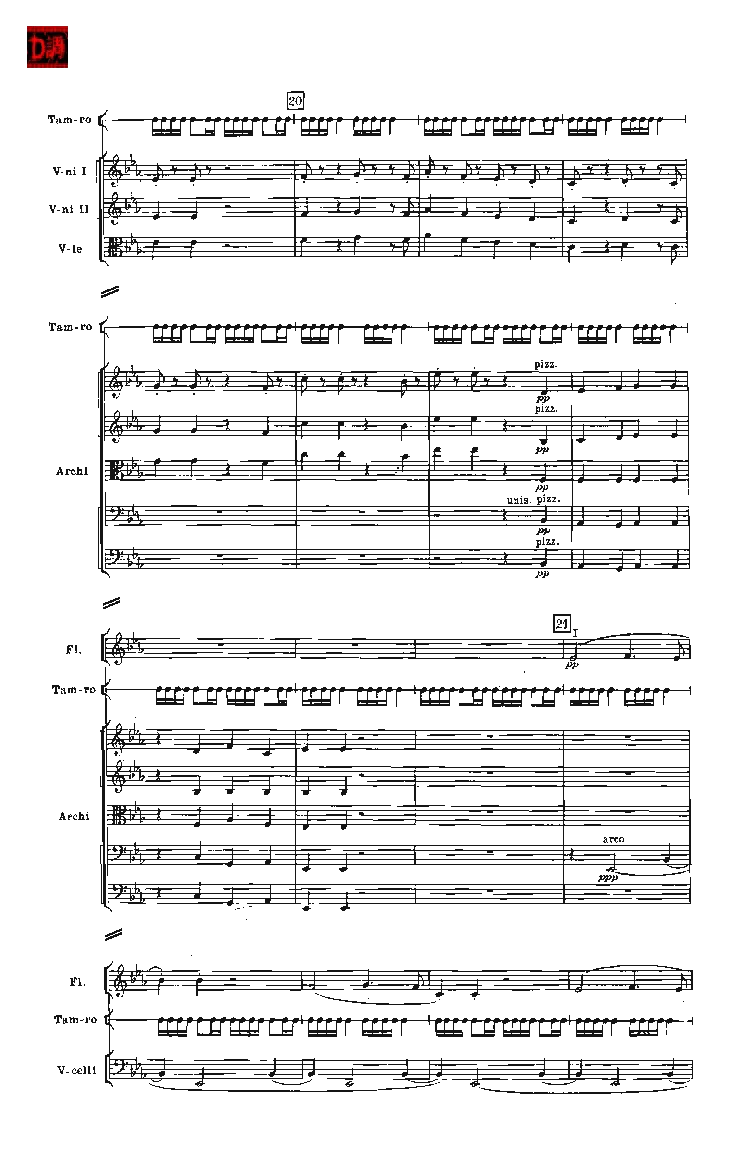 肖斯塔科维奇第七交响曲&ldquo;列宁格勒&rdquo;单开版总谱_一万首著名钢琴曲谱哈农贝多芬合集视频教学电子版高清无水印可打印_08名曲总谱合集