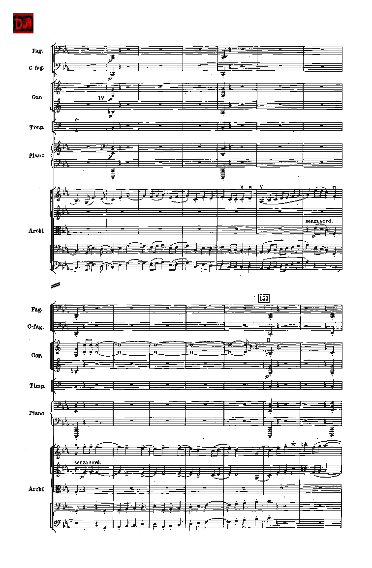 肖斯塔科维奇第七交响曲&ldquo;列宁格勒&rdquo;单开版总谱_一万首著名钢琴曲谱哈农贝多芬合集视频教学电子版高清无水印可打印_08名曲总谱合集