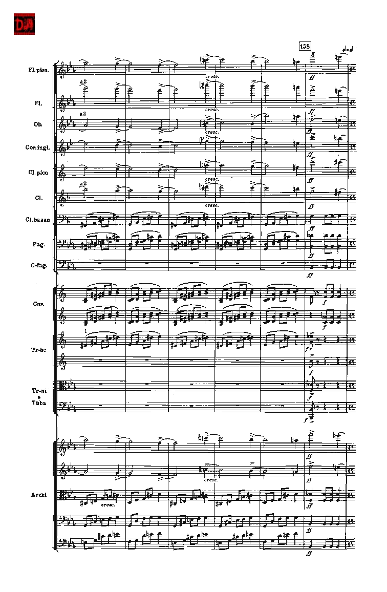 肖斯塔科维奇第七交响曲&ldquo;列宁格勒&rdquo;单开版总谱_一万首著名钢琴曲谱哈农贝多芬合集视频教学电子版高清无水印可打印_08名曲总谱合集