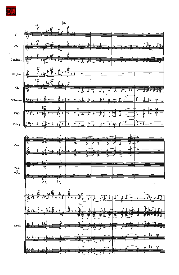 肖斯塔科维奇第七交响曲&ldquo;列宁格勒&rdquo;单开版总谱_一万首著名钢琴曲谱哈农贝多芬合集视频教学电子版高清无水印可打印_08名曲总谱合集