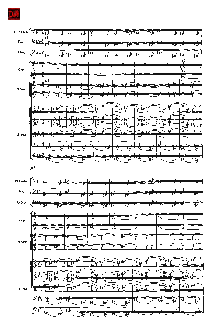 肖斯塔科维奇第七交响曲&ldquo;列宁格勒&rdquo;单开版总谱_一万首著名钢琴曲谱哈农贝多芬合集视频教学电子版高清无水印可打印_08名曲总谱合集