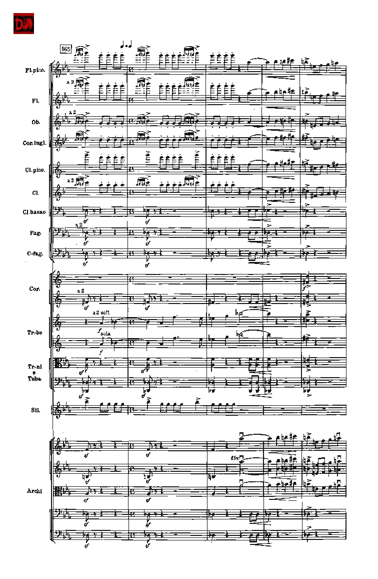 肖斯塔科维奇第七交响曲&ldquo;列宁格勒&rdquo;单开版总谱_一万首著名钢琴曲谱哈农贝多芬合集视频教学电子版高清无水印可打印_08名曲总谱合集