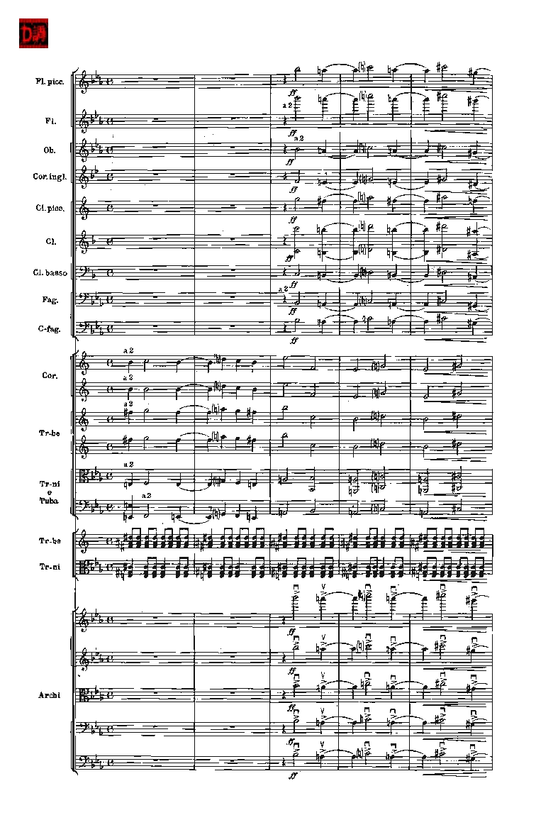 肖斯塔科维奇第七交响曲&ldquo;列宁格勒&rdquo;单开版总谱_一万首著名钢琴曲谱哈农贝多芬合集视频教学电子版高清无水印可打印_08名曲总谱合集