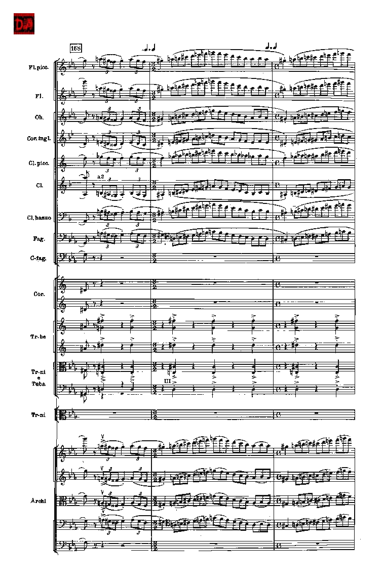 肖斯塔科维奇第七交响曲&ldquo;列宁格勒&rdquo;单开版总谱_一万首著名钢琴曲谱哈农贝多芬合集视频教学电子版高清无水印可打印_08名曲总谱合集
