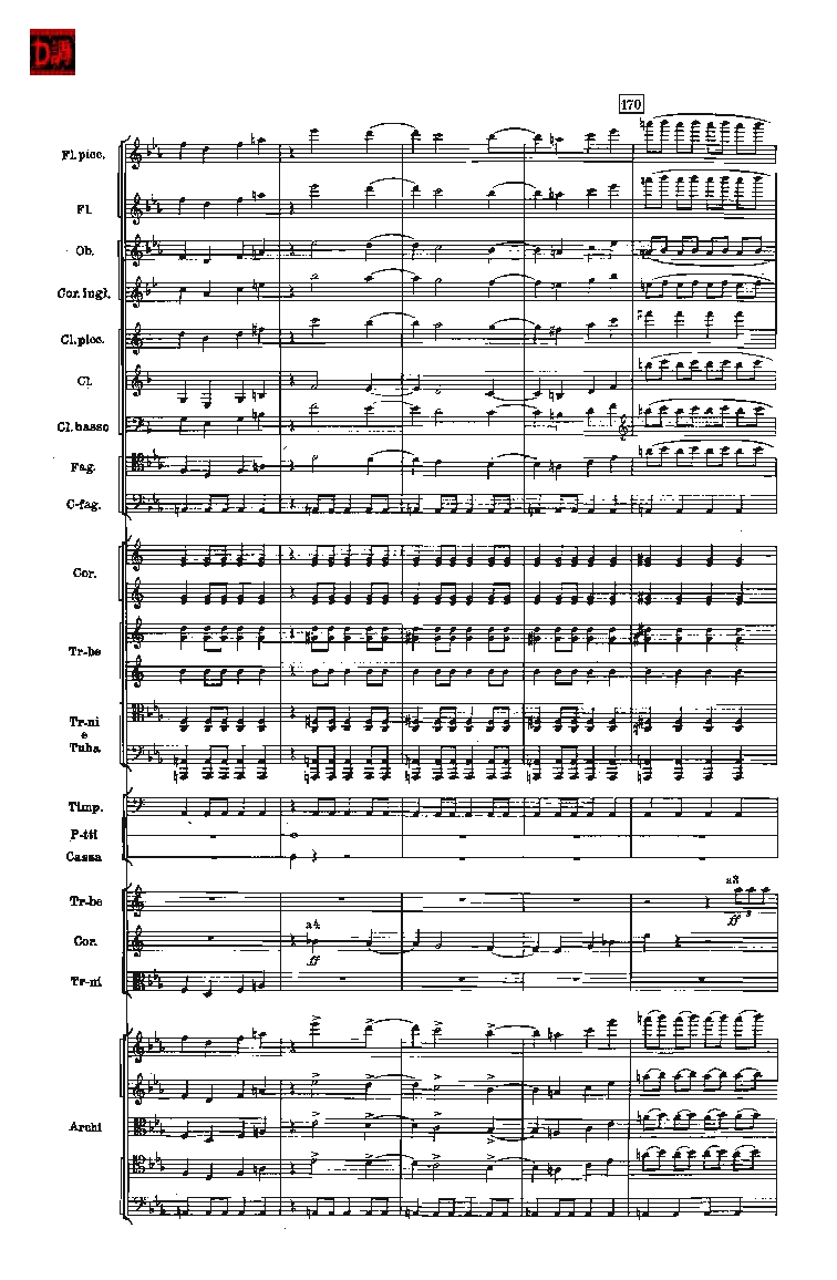 肖斯塔科维奇第七交响曲&ldquo;列宁格勒&rdquo;单开版总谱_一万首著名钢琴曲谱哈农贝多芬合集视频教学电子版高清无水印可打印_08名曲总谱合集