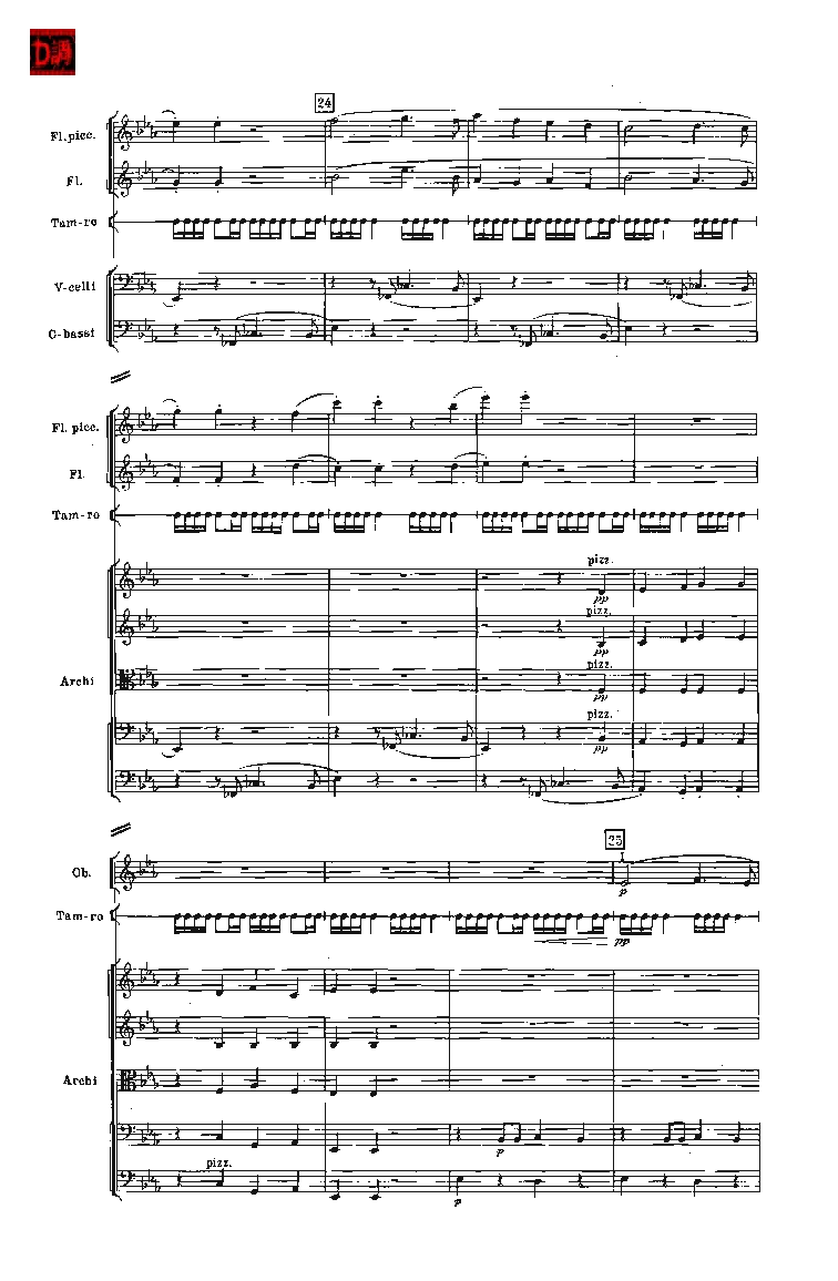 肖斯塔科维奇第七交响曲&ldquo;列宁格勒&rdquo;单开版总谱_一万首著名钢琴曲谱哈农贝多芬合集视频教学电子版高清无水印可打印_08名曲总谱合集