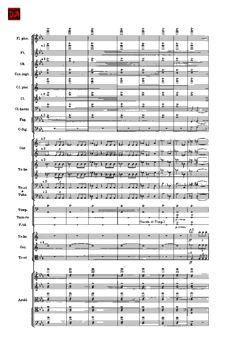 肖斯塔科维奇第七交响曲&ldquo;列宁格勒&rdquo;单开版总谱_一万首著名钢琴曲谱哈农贝多芬合集视频教学电子版高清无水印可打印_08名曲总谱合集