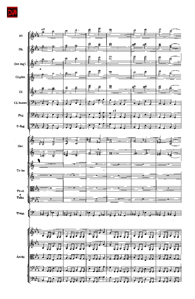 肖斯塔科维奇第七交响曲&ldquo;列宁格勒&rdquo;单开版总谱_一万首著名钢琴曲谱哈农贝多芬合集视频教学电子版高清无水印可打印_08名曲总谱合集