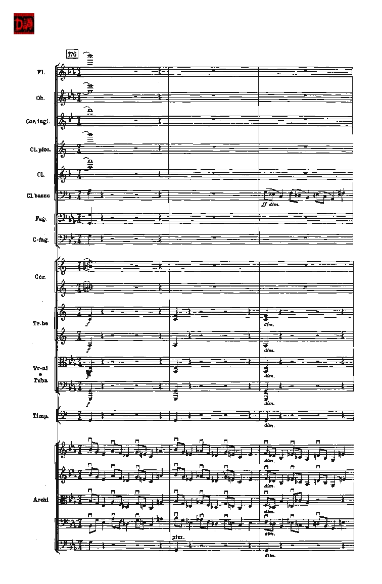 肖斯塔科维奇第七交响曲&ldquo;列宁格勒&rdquo;单开版总谱_一万首著名钢琴曲谱哈农贝多芬合集视频教学电子版高清无水印可打印_08名曲总谱合集