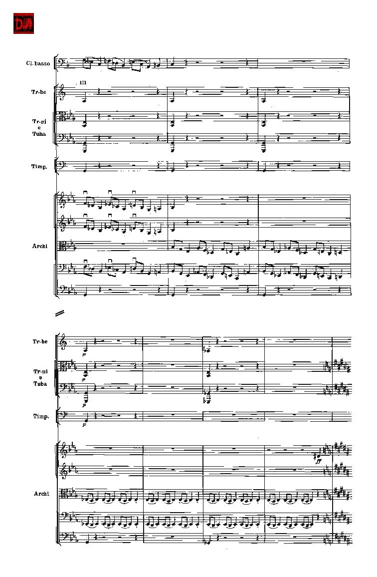 肖斯塔科维奇第七交响曲&ldquo;列宁格勒&rdquo;单开版总谱_一万首著名钢琴曲谱哈农贝多芬合集视频教学电子版高清无水印可打印_08名曲总谱合集