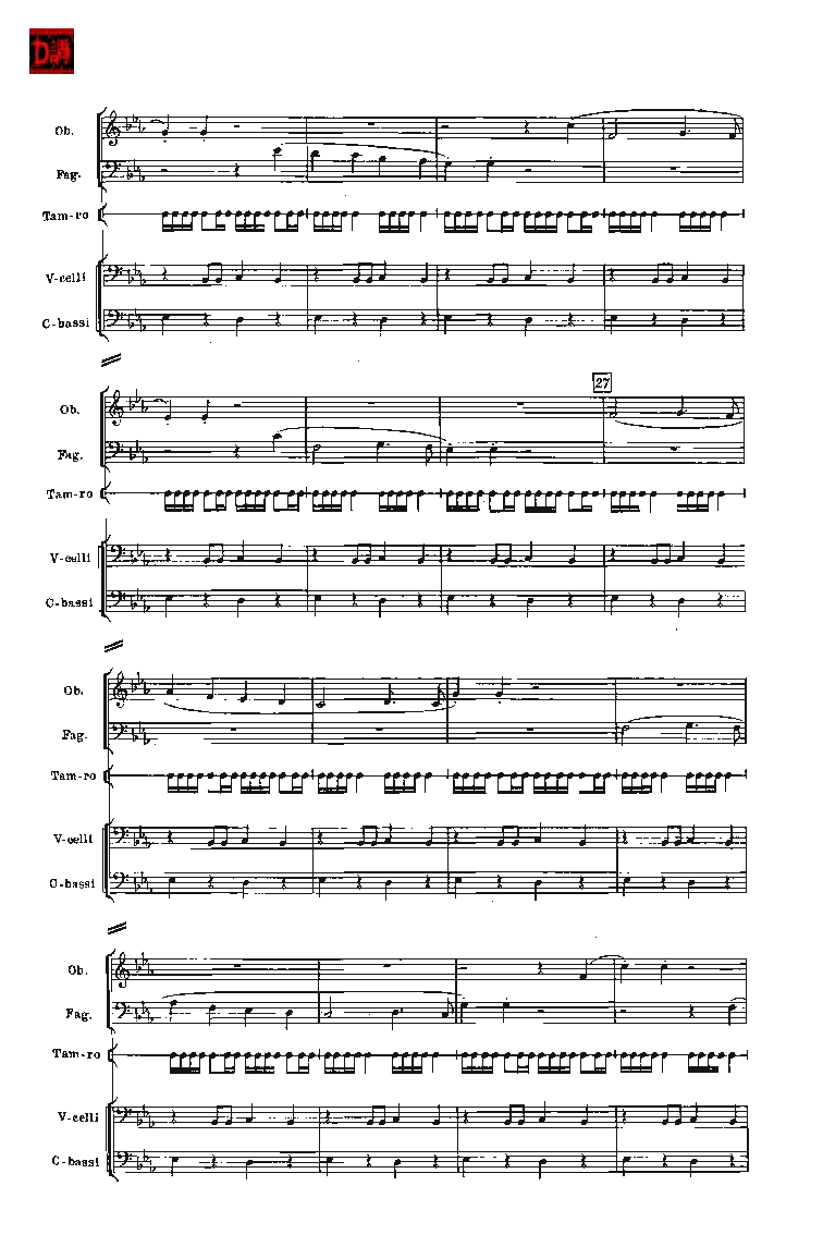 肖斯塔科维奇第七交响曲&ldquo;列宁格勒&rdquo;单开版总谱_一万首著名钢琴曲谱哈农贝多芬合集视频教学电子版高清无水印可打印_08名曲总谱合集