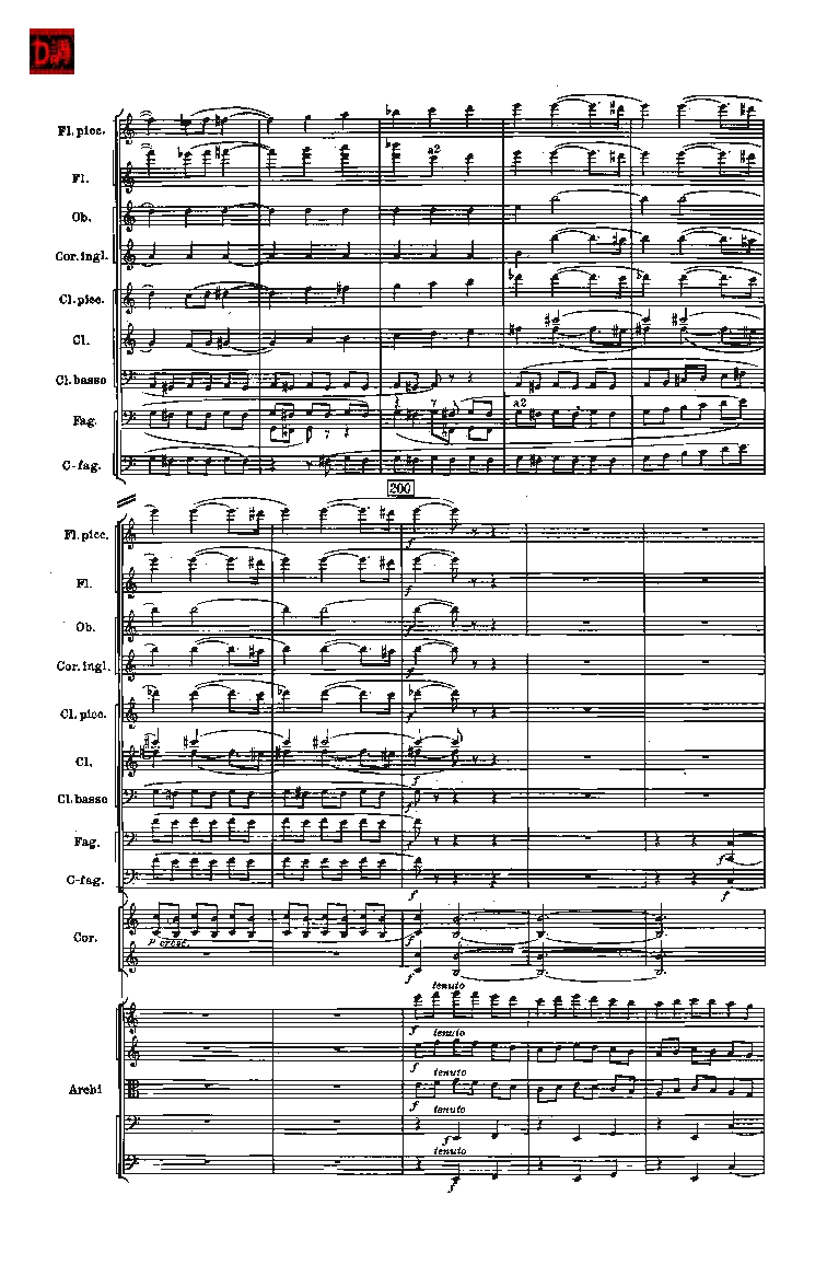 肖斯塔科维奇第七交响曲&ldquo;列宁格勒&rdquo;单开版总谱_一万首著名钢琴曲谱哈农贝多芬合集视频教学电子版高清无水印可打印_08名曲总谱合集