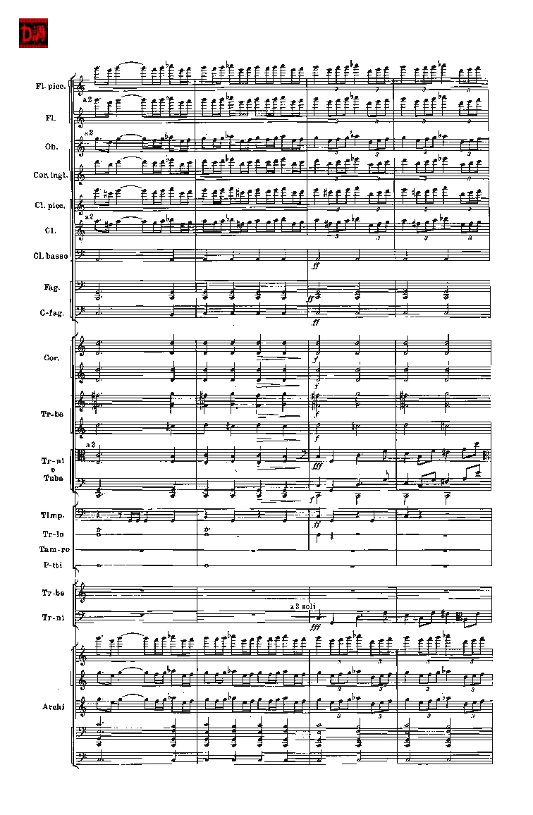 肖斯塔科维奇第七交响曲&ldquo;列宁格勒&rdquo;单开版总谱_一万首著名钢琴曲谱哈农贝多芬合集视频教学电子版高清无水印可打印_08名曲总谱合集