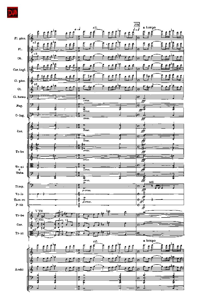 肖斯塔科维奇第七交响曲&ldquo;列宁格勒&rdquo;单开版总谱_一万首著名钢琴曲谱哈农贝多芬合集视频教学电子版高清无水印可打印_08名曲总谱合集