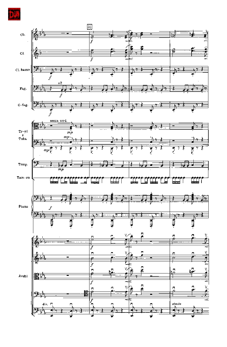 肖斯塔科维奇第七交响曲&ldquo;列宁格勒&rdquo;单开版总谱_一万首著名钢琴曲谱哈农贝多芬合集视频教学电子版高清无水印可打印_08名曲总谱合集