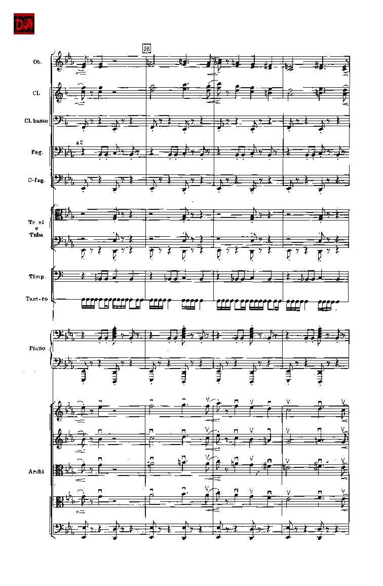 肖斯塔科维奇第七交响曲&ldquo;列宁格勒&rdquo;单开版总谱_一万首著名钢琴曲谱哈农贝多芬合集视频教学电子版高清无水印可打印_08名曲总谱合集