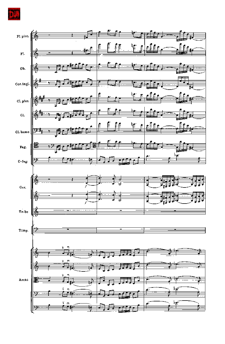 肖斯塔科维奇第七交响曲&ldquo;列宁格勒&rdquo;单开版总谱_一万首著名钢琴曲谱哈农贝多芬合集视频教学电子版高清无水印可打印_08名曲总谱合集