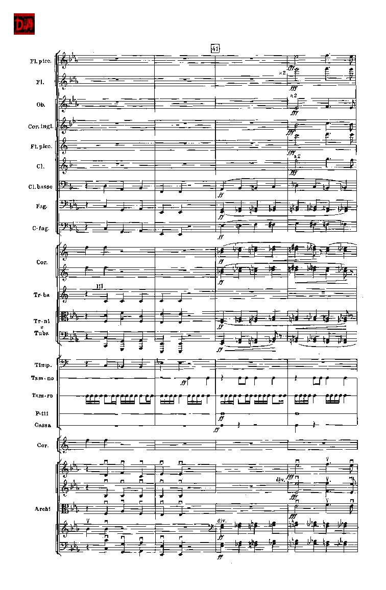 肖斯塔科维奇第七交响曲&ldquo;列宁格勒&rdquo;单开版总谱_一万首著名钢琴曲谱哈农贝多芬合集视频教学电子版高清无水印可打印_08名曲总谱合集
