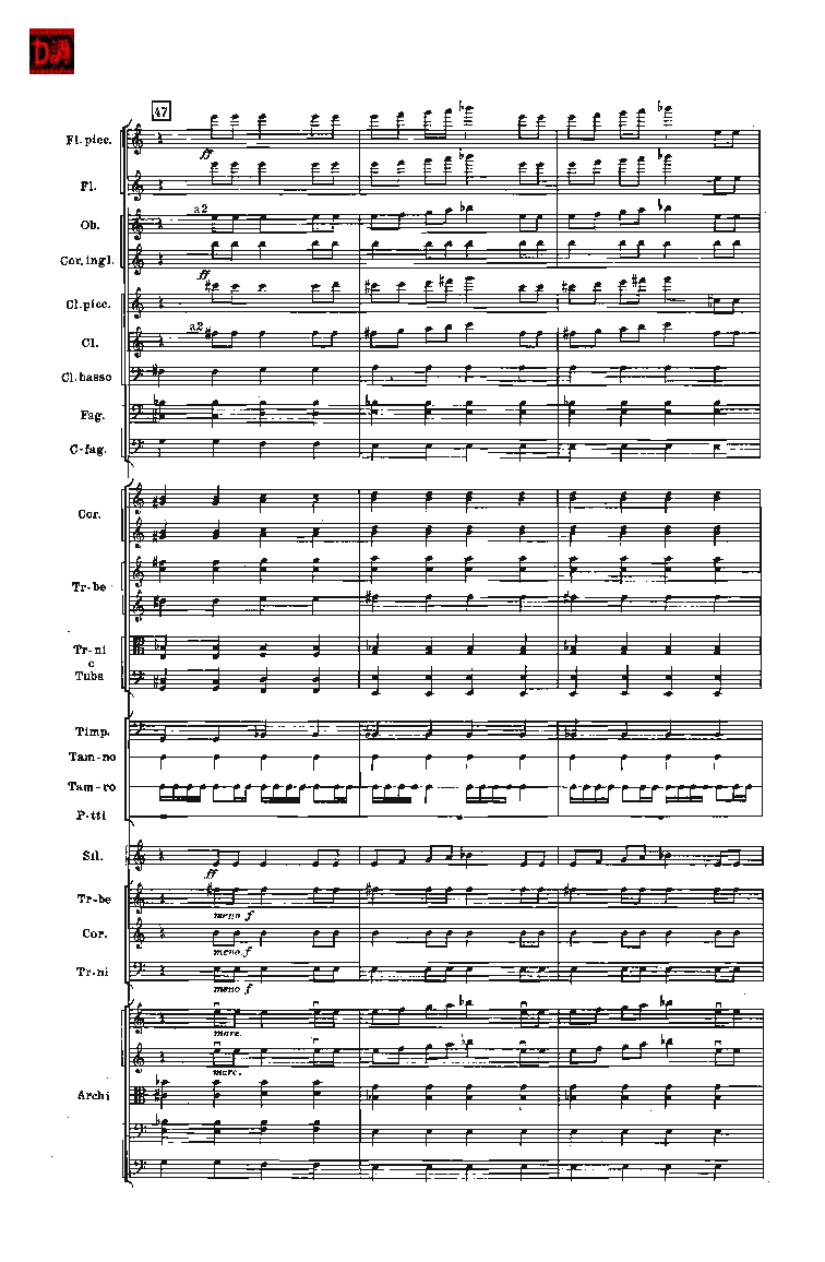 肖斯塔科维奇第七交响曲&ldquo;列宁格勒&rdquo;单开版总谱_一万首著名钢琴曲谱哈农贝多芬合集视频教学电子版高清无水印可打印_08名曲总谱合集