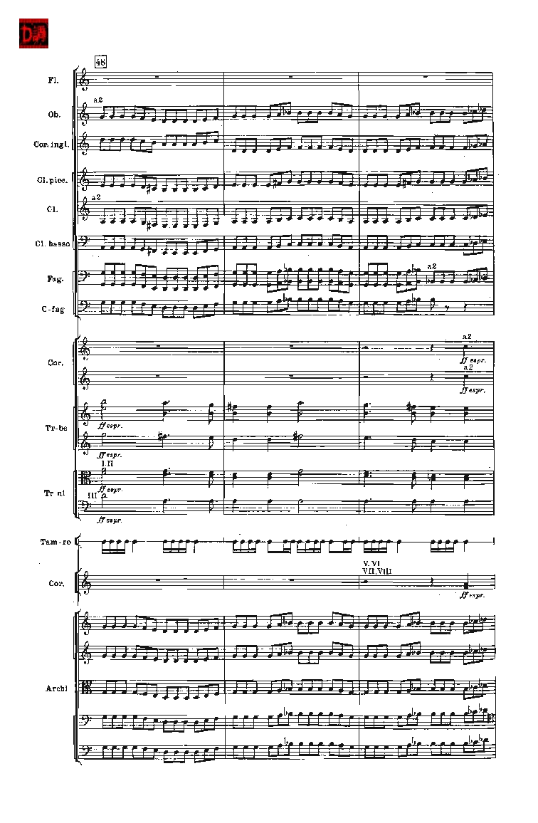 肖斯塔科维奇第七交响曲&ldquo;列宁格勒&rdquo;单开版总谱_一万首著名钢琴曲谱哈农贝多芬合集视频教学电子版高清无水印可打印_08名曲总谱合集