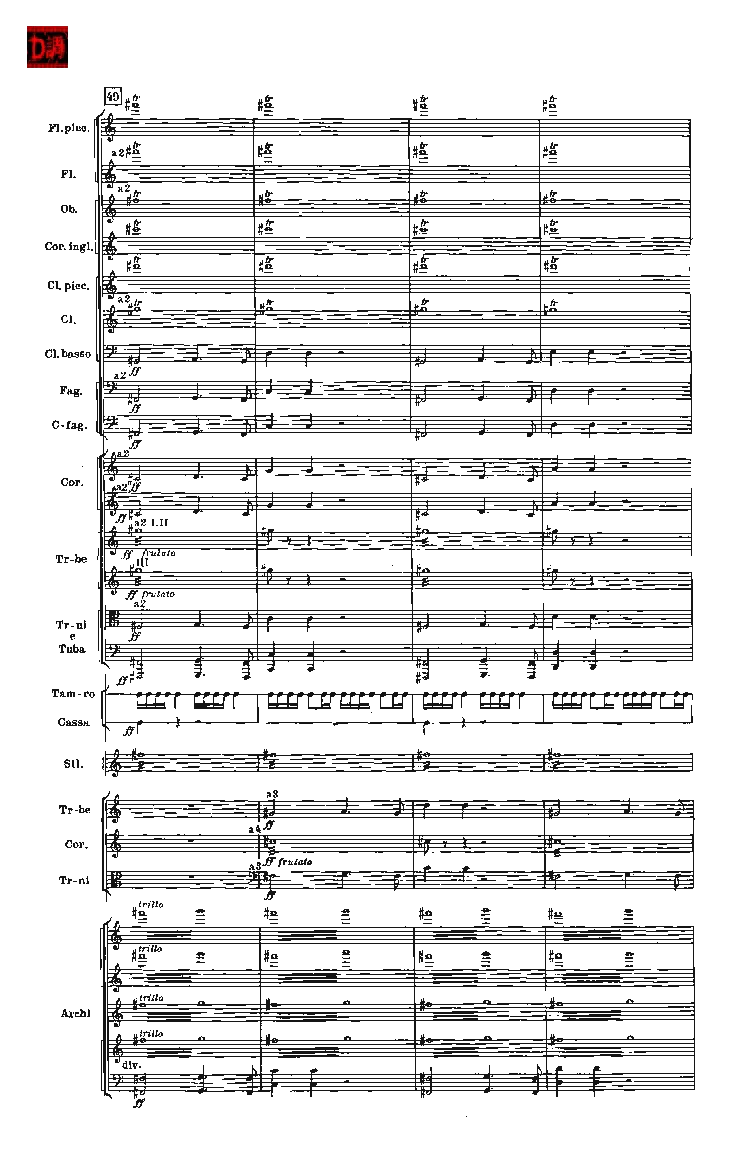 肖斯塔科维奇第七交响曲&ldquo;列宁格勒&rdquo;单开版总谱_一万首著名钢琴曲谱哈农贝多芬合集视频教学电子版高清无水印可打印_08名曲总谱合集