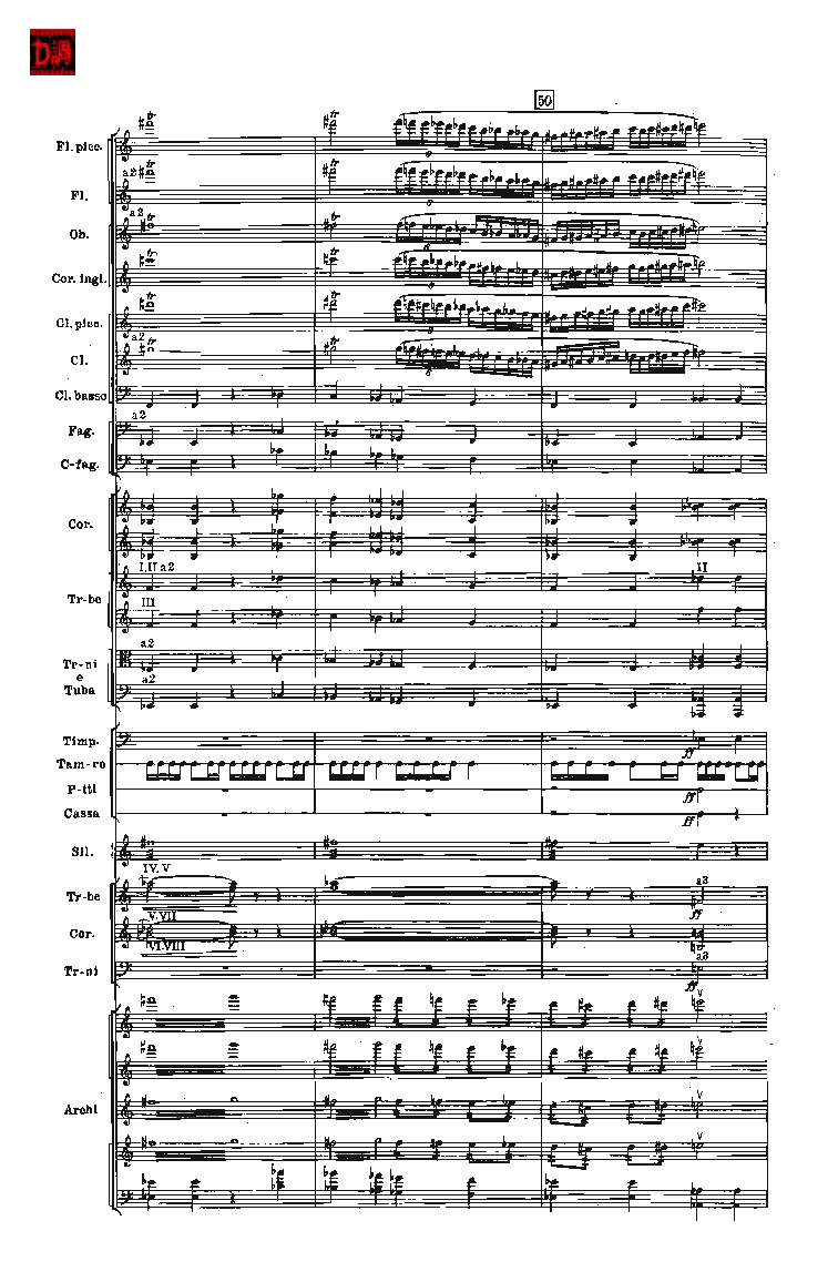 肖斯塔科维奇第七交响曲&ldquo;列宁格勒&rdquo;单开版总谱_一万首著名钢琴曲谱哈农贝多芬合集视频教学电子版高清无水印可打印_08名曲总谱合集