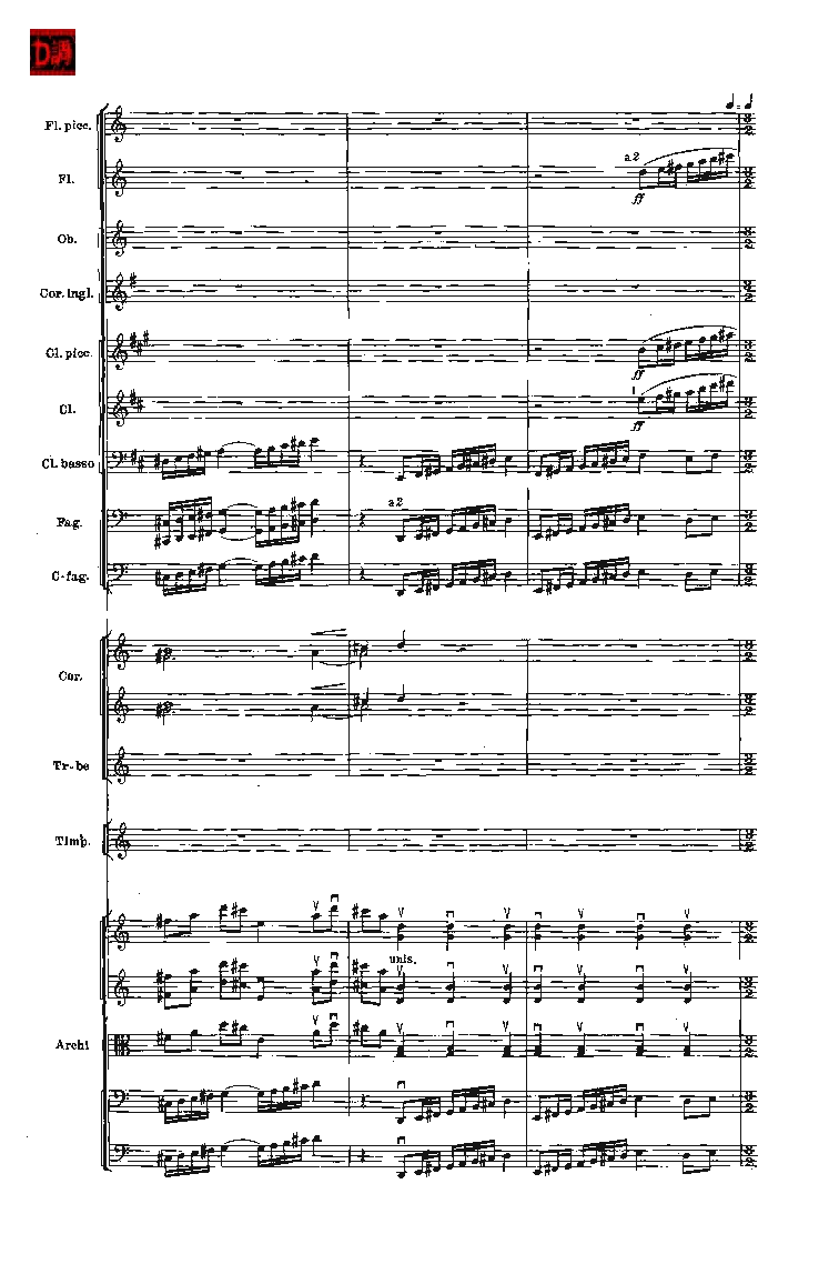 肖斯塔科维奇第七交响曲&ldquo;列宁格勒&rdquo;单开版总谱_一万首著名钢琴曲谱哈农贝多芬合集视频教学电子版高清无水印可打印_08名曲总谱合集