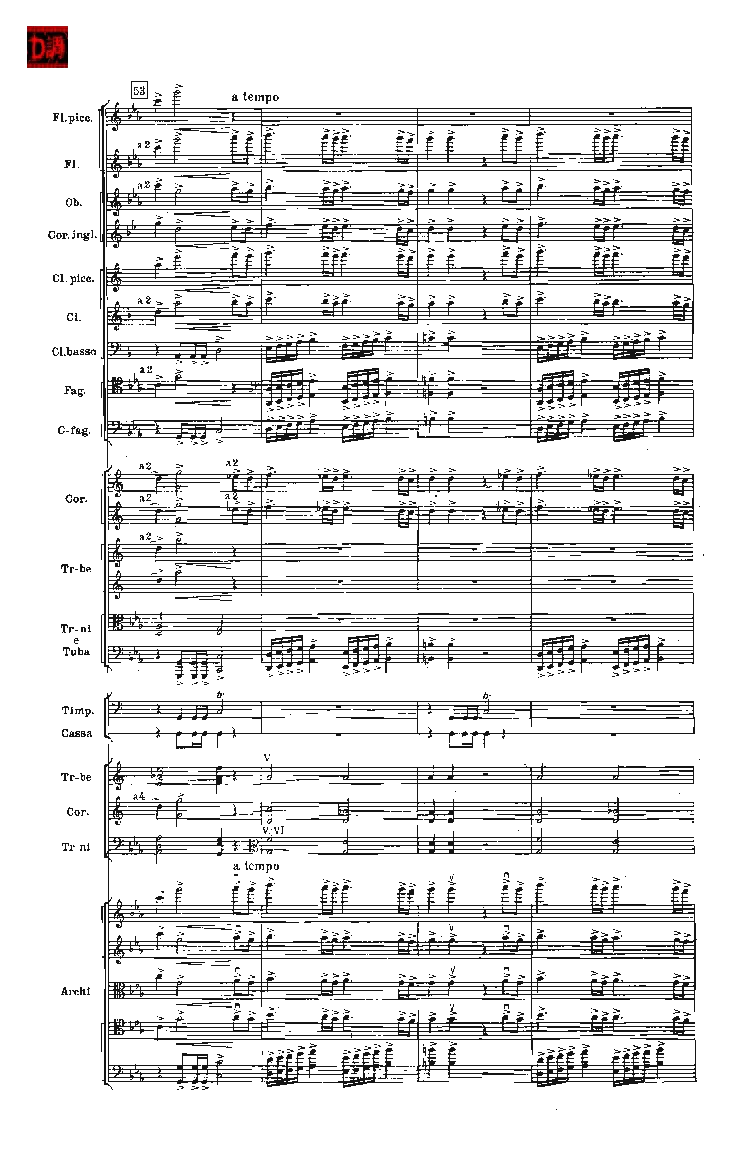 肖斯塔科维奇第七交响曲&ldquo;列宁格勒&rdquo;单开版总谱_一万首著名钢琴曲谱哈农贝多芬合集视频教学电子版高清无水印可打印_08名曲总谱合集