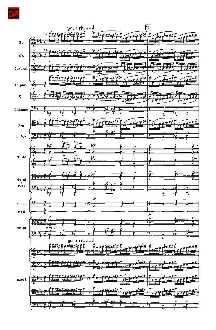肖斯塔科维奇第七交响曲&ldquo;列宁格勒&rdquo;单开版总谱_一万首著名钢琴曲谱哈农贝多芬合集视频教学电子版高清无水印可打印_08名曲总谱合集