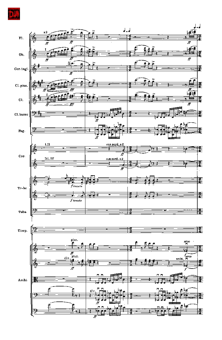 肖斯塔科维奇第七交响曲&ldquo;列宁格勒&rdquo;单开版总谱_一万首著名钢琴曲谱哈农贝多芬合集视频教学电子版高清无水印可打印_08名曲总谱合集