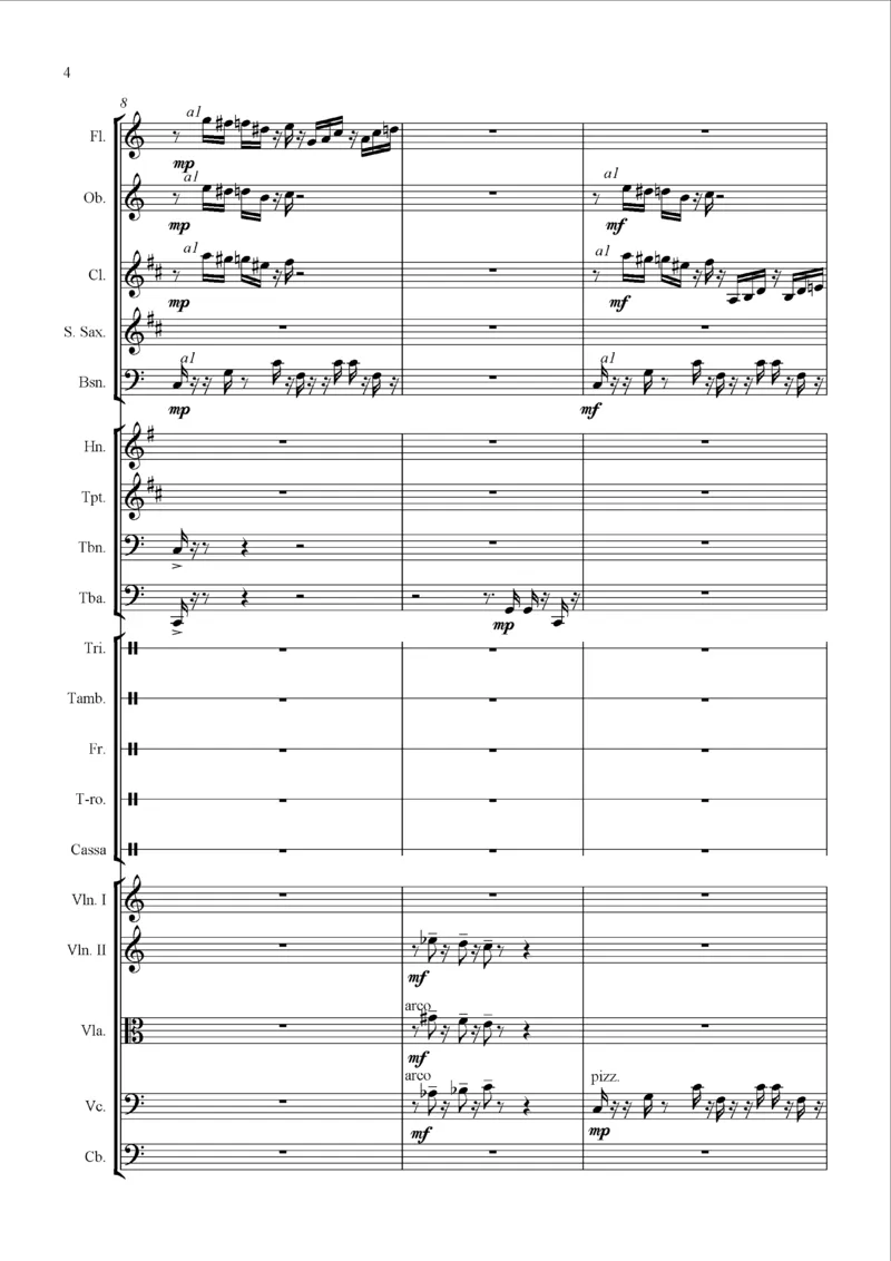 超级玛丽管弦乐总谱_SUPER.MARIO.for.Orchestr_一万首著名钢琴曲谱哈农贝多芬合集视频教学电子版高清无水印可打印_08名曲总谱合集