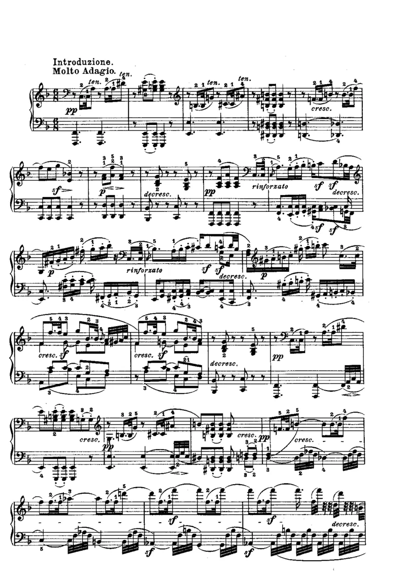 贝多芬钢琴奏鸣曲集下册（Peters出版）(1)_一万首著名钢琴曲谱哈农贝多芬合集视频教学电子版高清无水印可打印_1古典钢琴知名音乐家谱_贝多芬钢琴谱全集