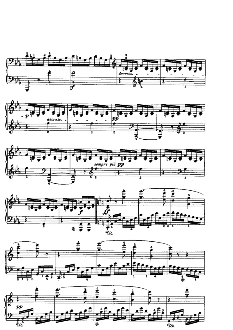 贝多芬钢琴奏鸣曲集下册（Peters出版）(1)_一万首著名钢琴曲谱哈农贝多芬合集视频教学电子版高清无水印可打印_1古典钢琴知名音乐家谱_贝多芬钢琴谱全集