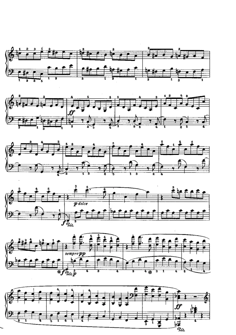 贝多芬钢琴奏鸣曲集下册（Peters出版）(1)_一万首著名钢琴曲谱哈农贝多芬合集视频教学电子版高清无水印可打印_1古典钢琴知名音乐家谱_贝多芬钢琴谱全集