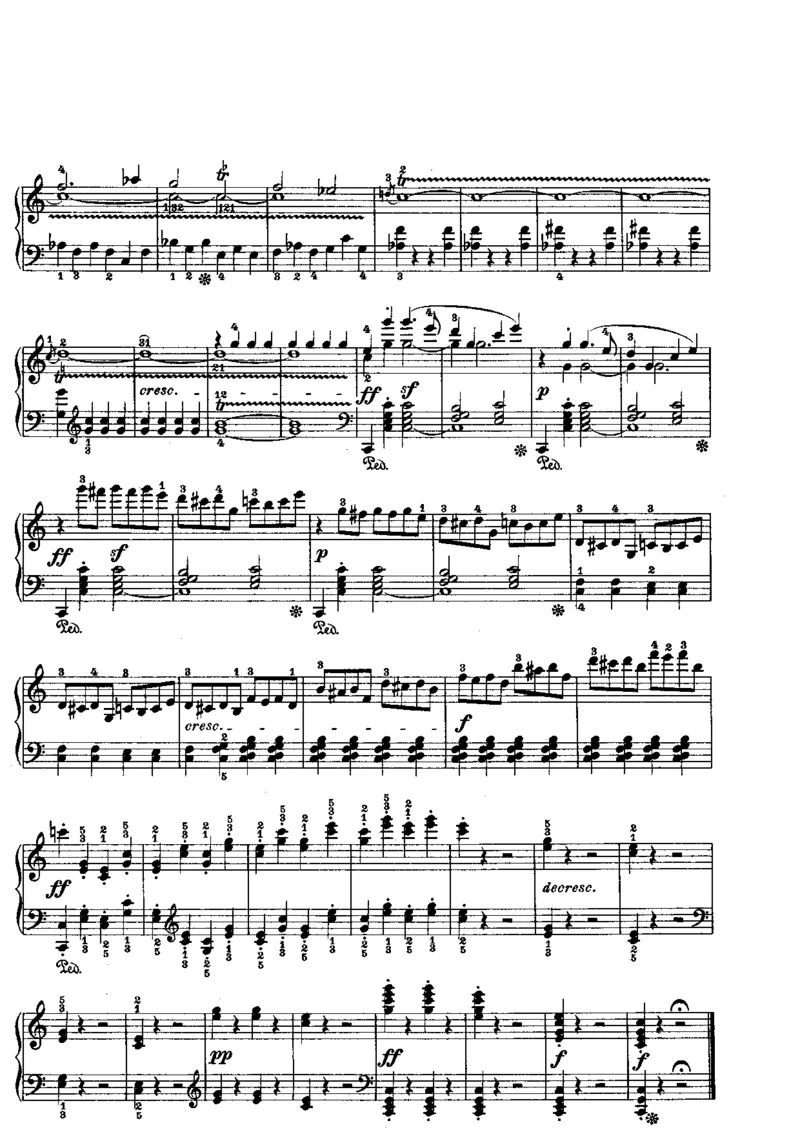 贝多芬钢琴奏鸣曲集下册（Peters出版）(1)_一万首著名钢琴曲谱哈农贝多芬合集视频教学电子版高清无水印可打印_1古典钢琴知名音乐家谱_贝多芬钢琴谱全集