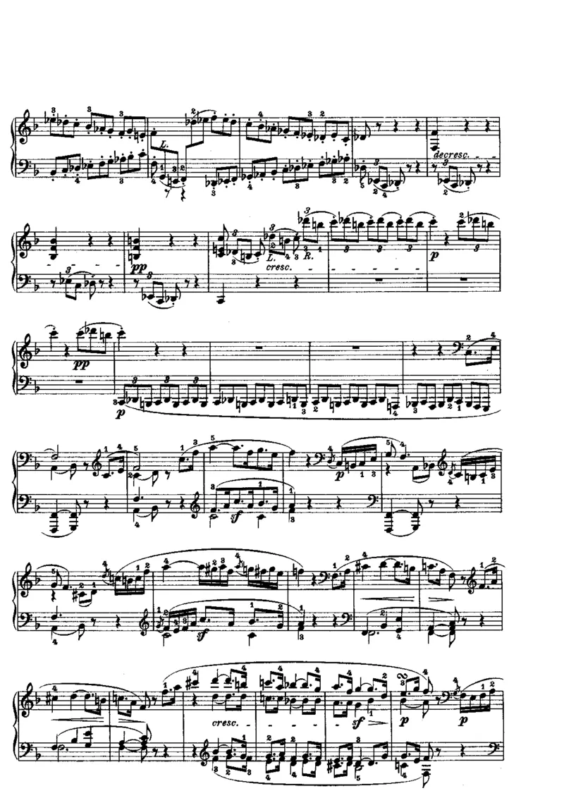 贝多芬钢琴奏鸣曲集下册（Peters出版）(1)_一万首著名钢琴曲谱哈农贝多芬合集视频教学电子版高清无水印可打印_1古典钢琴知名音乐家谱_贝多芬钢琴谱全集