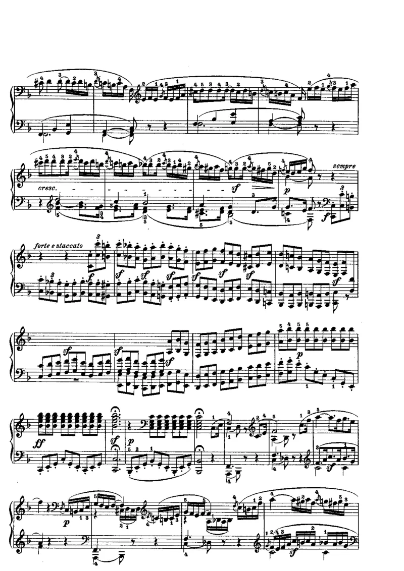 贝多芬钢琴奏鸣曲集下册（Peters出版）(1)_一万首著名钢琴曲谱哈农贝多芬合集视频教学电子版高清无水印可打印_1古典钢琴知名音乐家谱_贝多芬钢琴谱全集