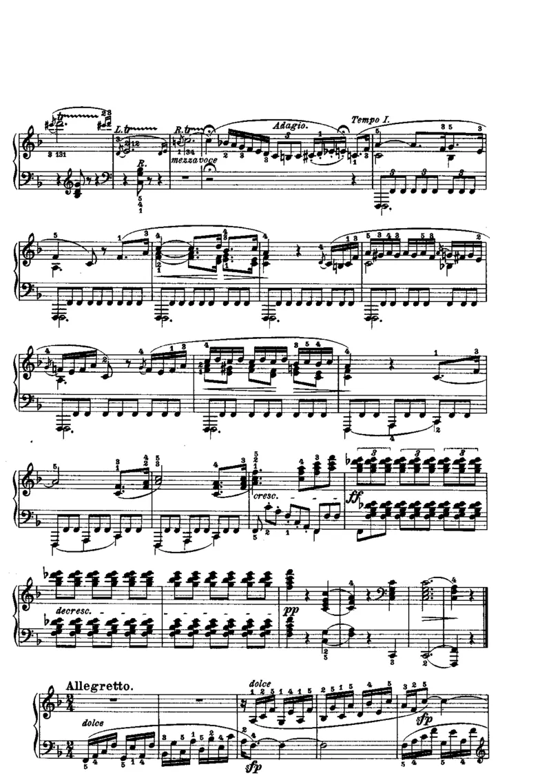 贝多芬钢琴奏鸣曲集下册（Peters出版）(1)_一万首著名钢琴曲谱哈农贝多芬合集视频教学电子版高清无水印可打印_1古典钢琴知名音乐家谱_贝多芬钢琴谱全集