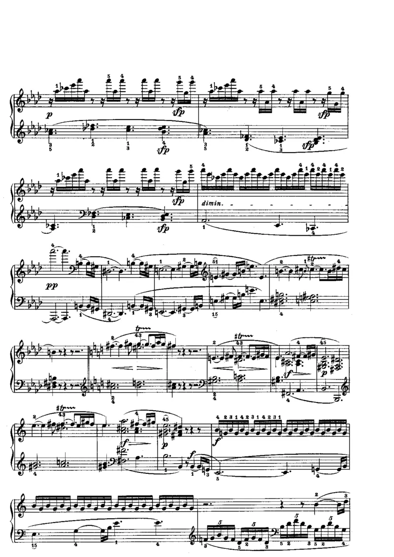 贝多芬钢琴奏鸣曲集下册（Peters出版）(1)_一万首著名钢琴曲谱哈农贝多芬合集视频教学电子版高清无水印可打印_1古典钢琴知名音乐家谱_贝多芬钢琴谱全集