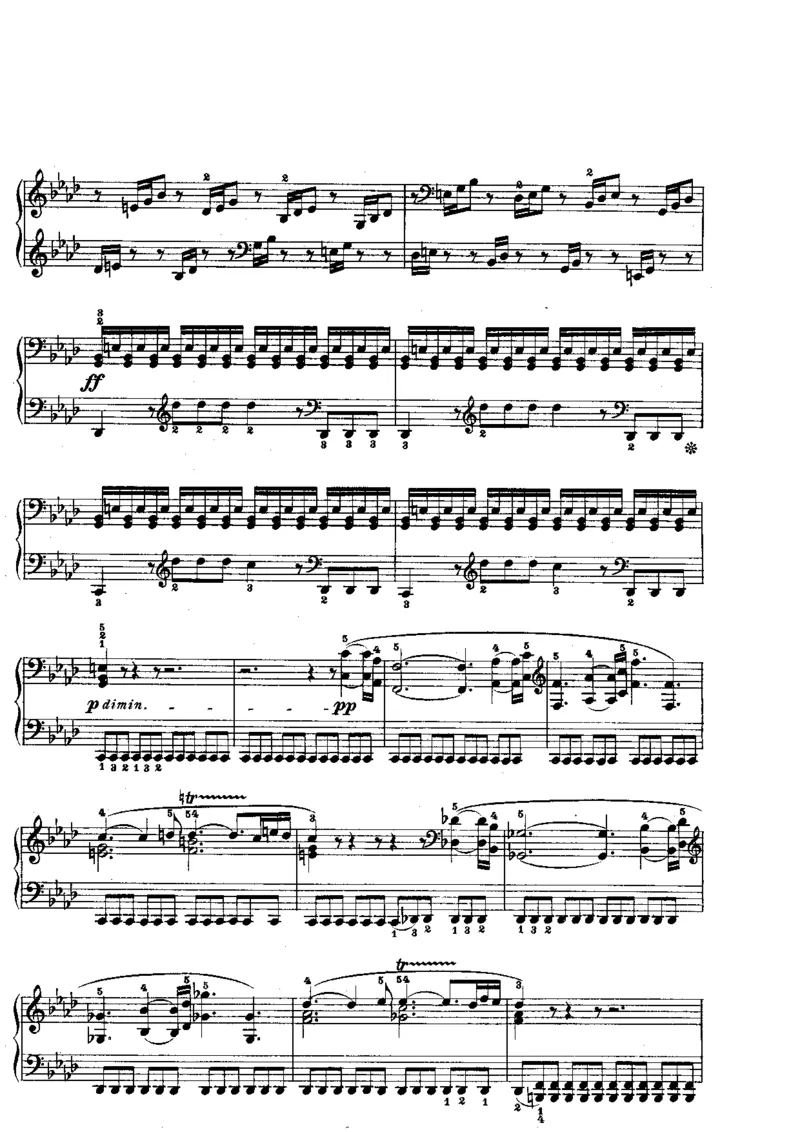 贝多芬钢琴奏鸣曲集下册（Peters出版）(1)_一万首著名钢琴曲谱哈农贝多芬合集视频教学电子版高清无水印可打印_1古典钢琴知名音乐家谱_贝多芬钢琴谱全集