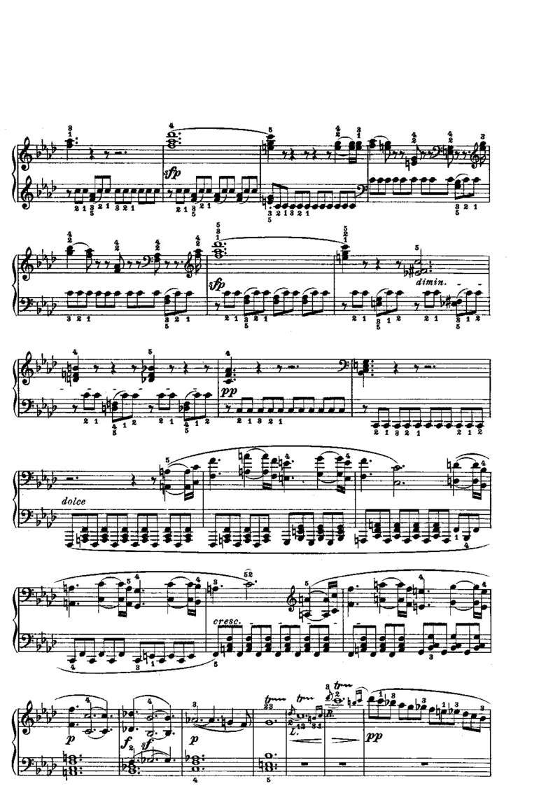 贝多芬钢琴奏鸣曲集下册（Peters出版）(1)_一万首著名钢琴曲谱哈农贝多芬合集视频教学电子版高清无水印可打印_1古典钢琴知名音乐家谱_贝多芬钢琴谱全集