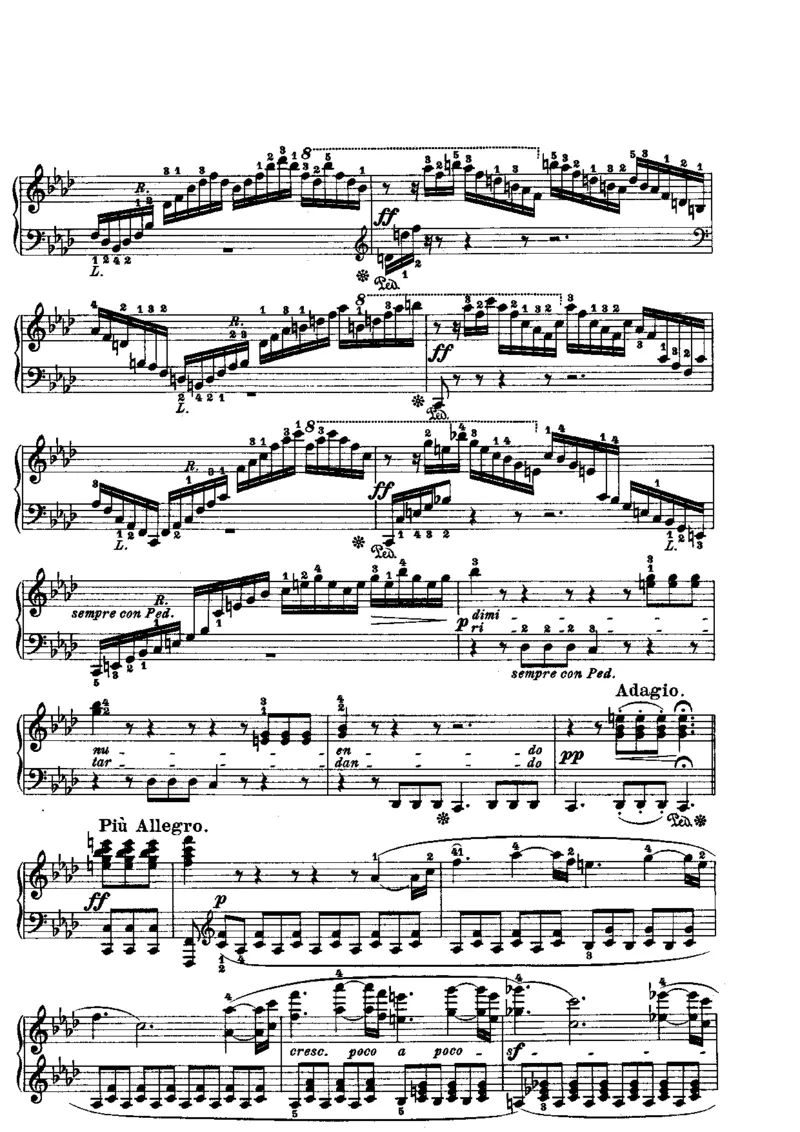 贝多芬钢琴奏鸣曲集下册（Peters出版）(1)_一万首著名钢琴曲谱哈农贝多芬合集视频教学电子版高清无水印可打印_1古典钢琴知名音乐家谱_贝多芬钢琴谱全集