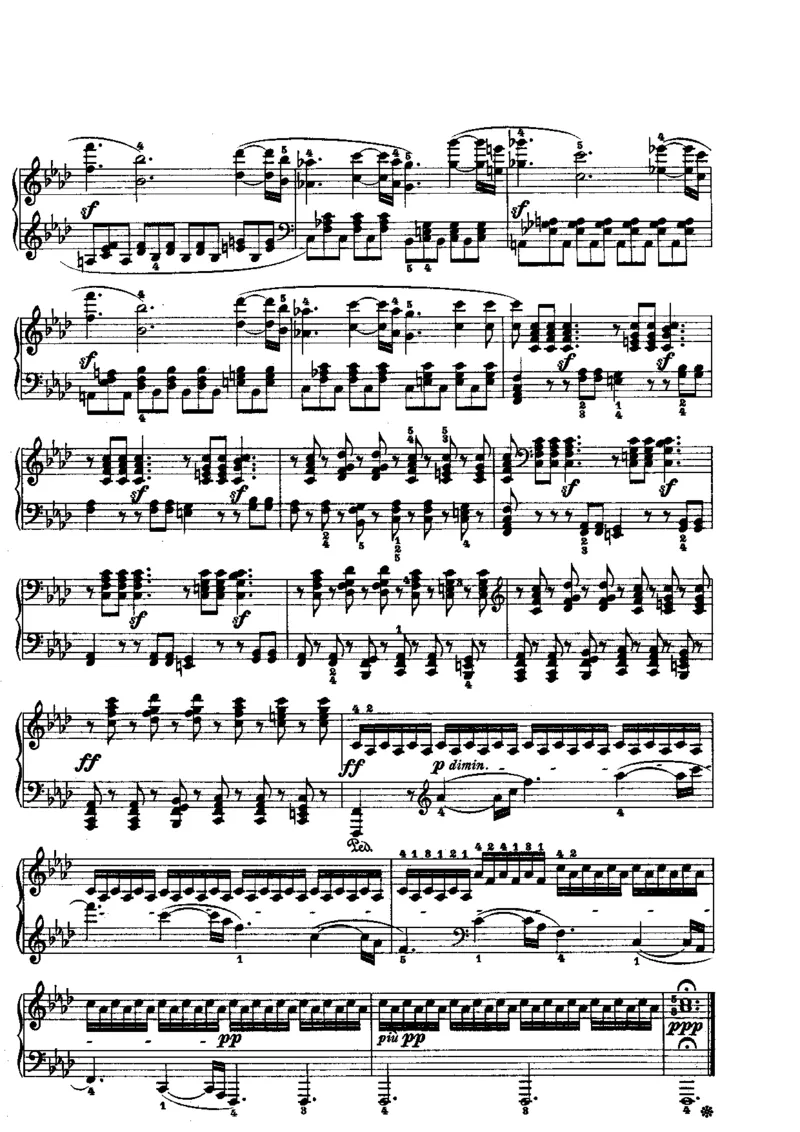 贝多芬钢琴奏鸣曲集下册（Peters出版）(1)_一万首著名钢琴曲谱哈农贝多芬合集视频教学电子版高清无水印可打印_1古典钢琴知名音乐家谱_贝多芬钢琴谱全集