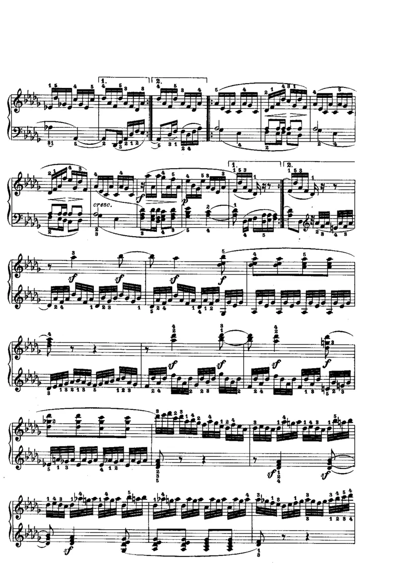 贝多芬钢琴奏鸣曲集下册（Peters出版）(1)_一万首著名钢琴曲谱哈农贝多芬合集视频教学电子版高清无水印可打印_1古典钢琴知名音乐家谱_贝多芬钢琴谱全集