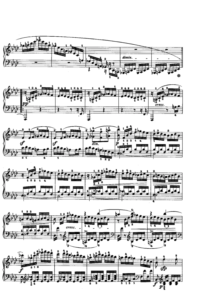 贝多芬钢琴奏鸣曲集下册（Peters出版）(1)_一万首著名钢琴曲谱哈农贝多芬合集视频教学电子版高清无水印可打印_1古典钢琴知名音乐家谱_贝多芬钢琴谱全集