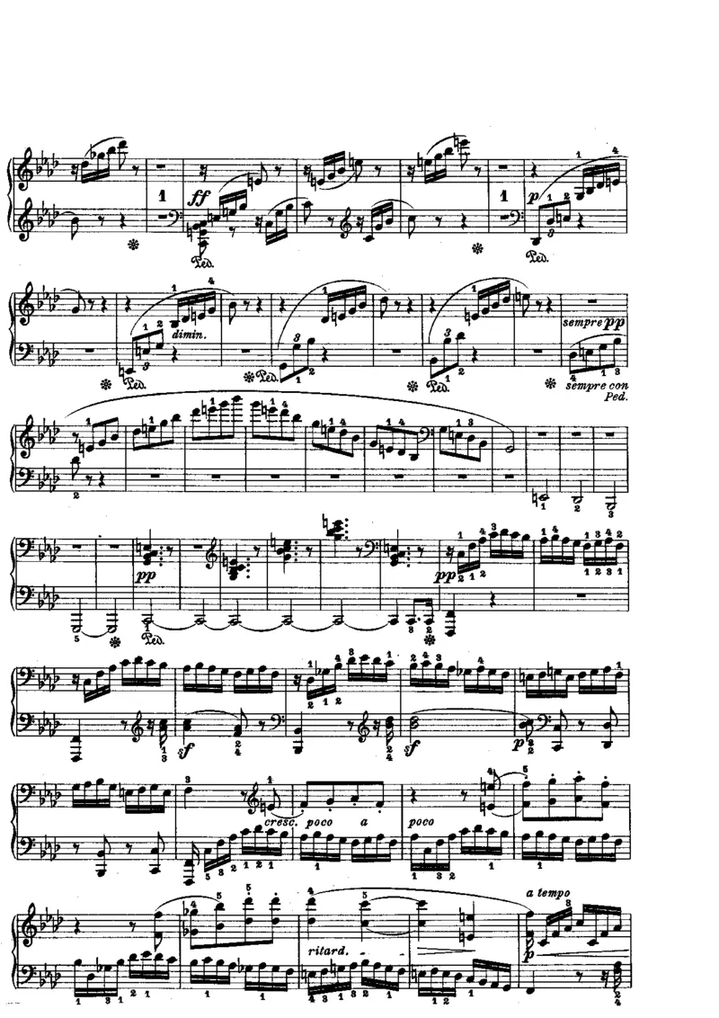 贝多芬钢琴奏鸣曲集下册（Peters出版）(1)_一万首著名钢琴曲谱哈农贝多芬合集视频教学电子版高清无水印可打印_1古典钢琴知名音乐家谱_贝多芬钢琴谱全集