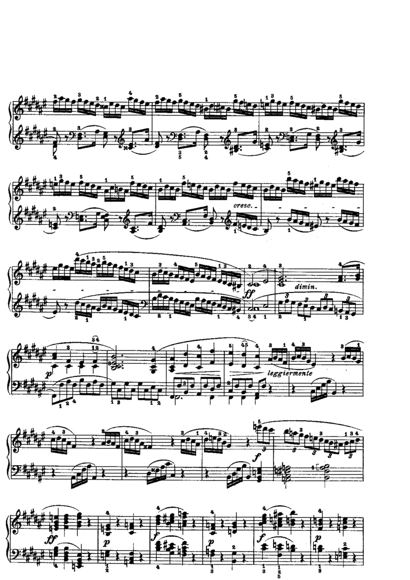 贝多芬钢琴奏鸣曲集下册（Peters出版）(1)_一万首著名钢琴曲谱哈农贝多芬合集视频教学电子版高清无水印可打印_1古典钢琴知名音乐家谱_贝多芬钢琴谱全集